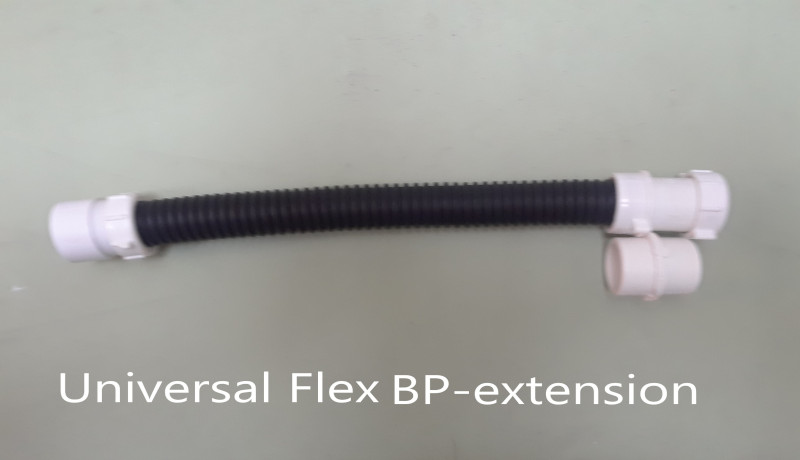010. Universal Flex Bathtub-extension/overflow for bathtub and freestanding tub, plastic