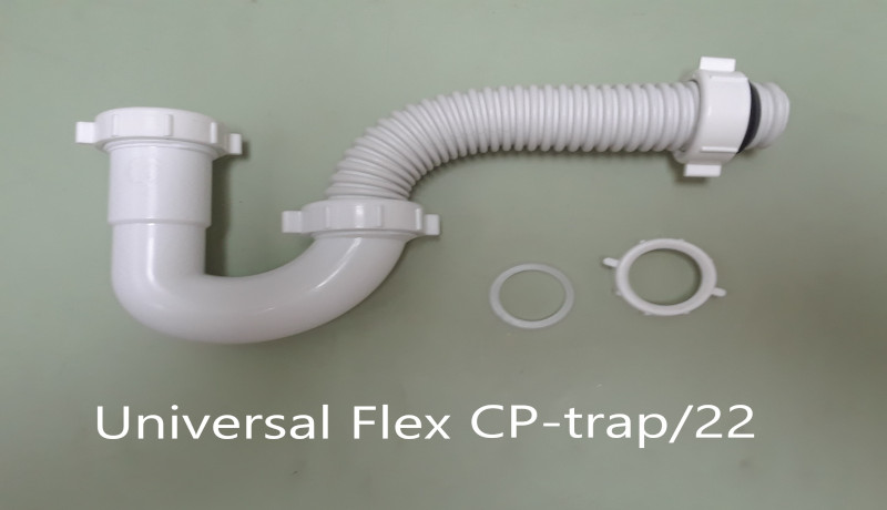 004. Universal Flex CP-Trap/22 for sink